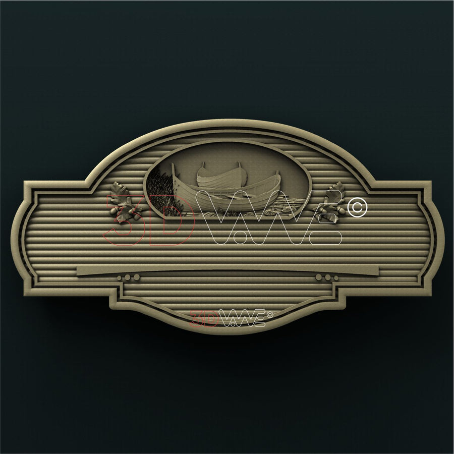 LAKE WELCOME SIGN 3D STL 3DWave