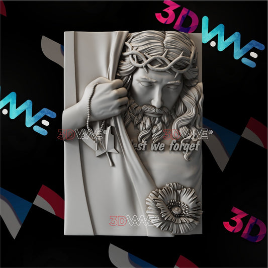 LEST WE FORGET 3d stl 3DWave.us