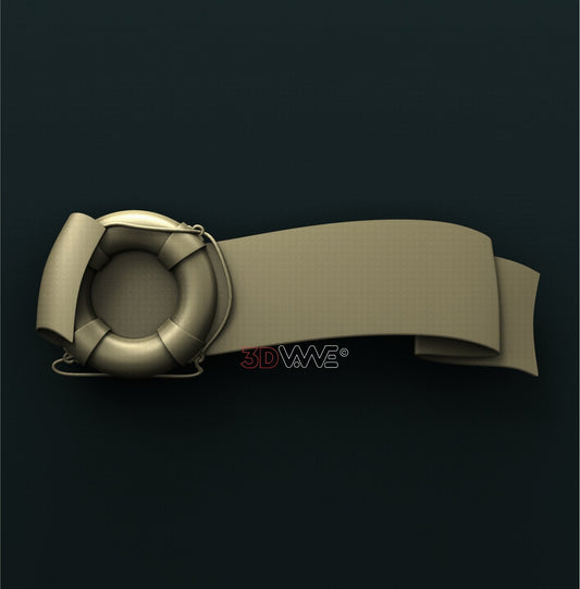 LIFEBUOY SIGN 3D STL 3DWave