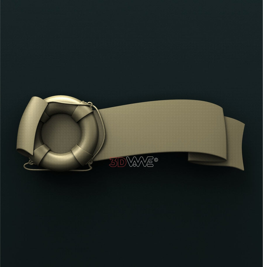 LIFEBUOY SIGN 3D STL 3DWave