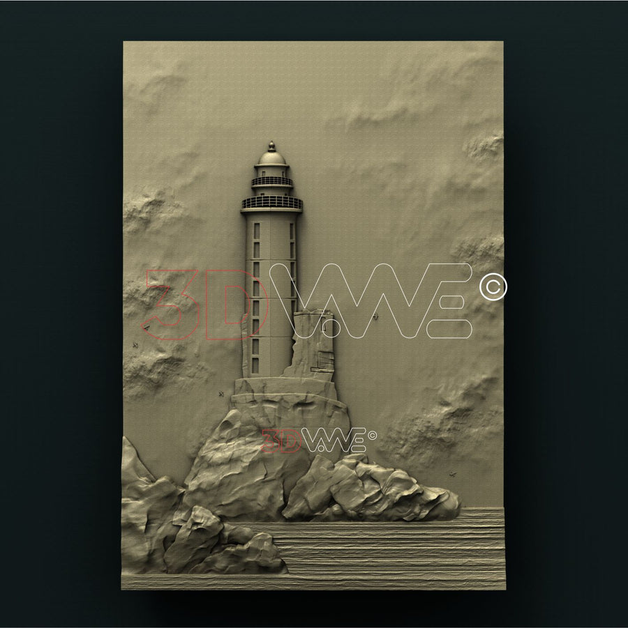 LIGHTHOUSE 3D STL 3DWave