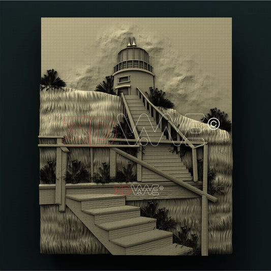 LIGHTHOUSE 3D STL 3DWave