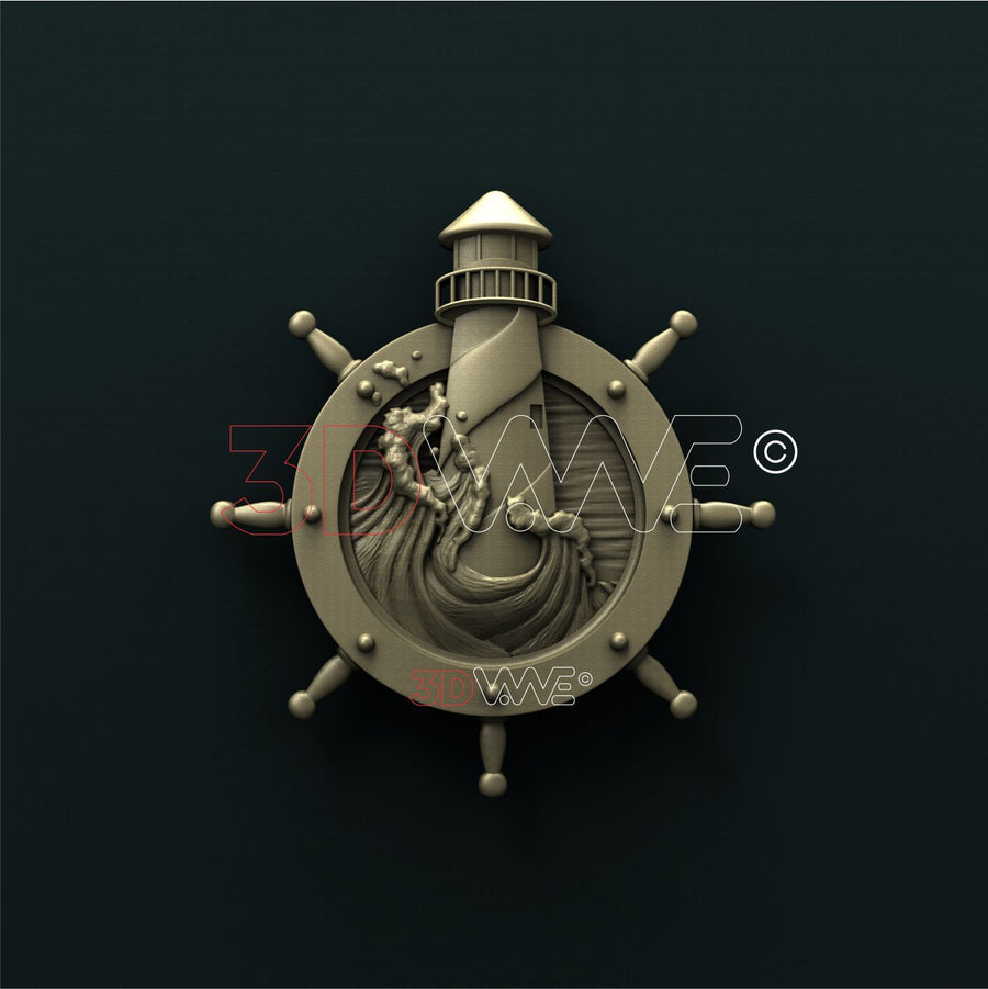 LIGHTHOUSE 3D STL 3DWave