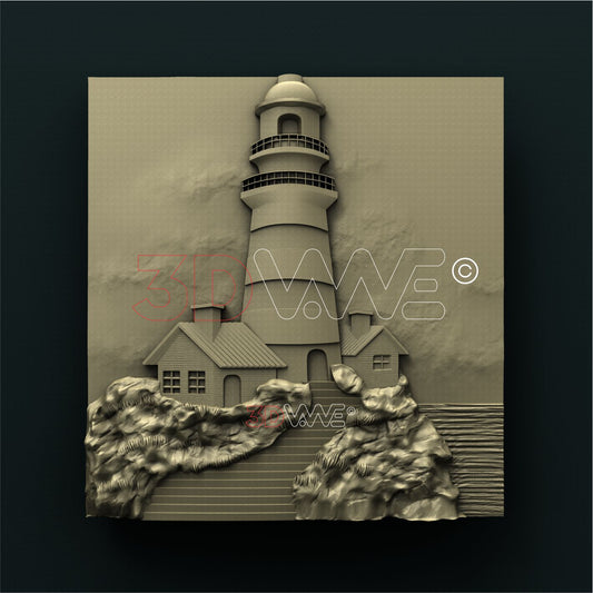 LIGHTHOUSE 3D STL 3DWave