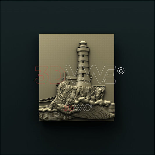 LIGHTHOUSE 3D STL 3DWave