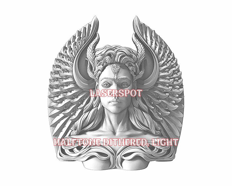 Lilith 3d illusion & laser-ready files - 3DWave.us