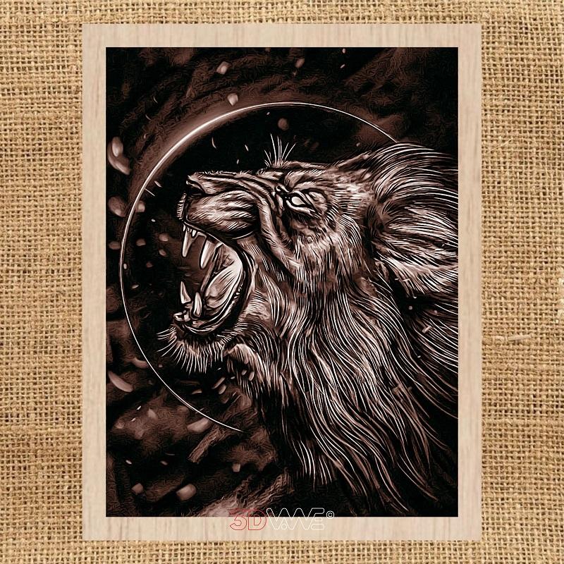 LION pyroprinter & laser-ready file 3DWave.us