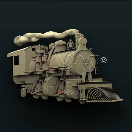 LOCOMOTIVE 3D STL 3DWave