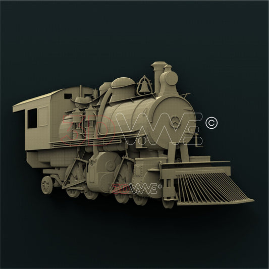LOCOMOTIVE 3D STL 3DWave