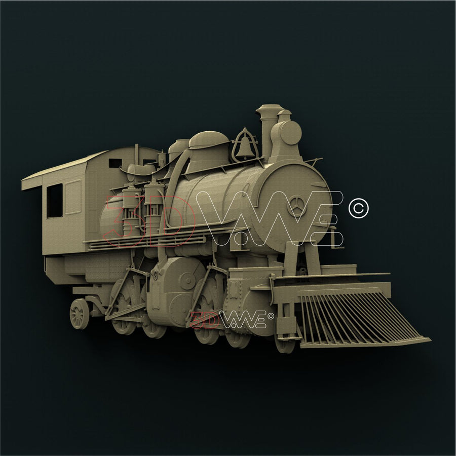 LOCOMOTIVE 3D STL 3DWave