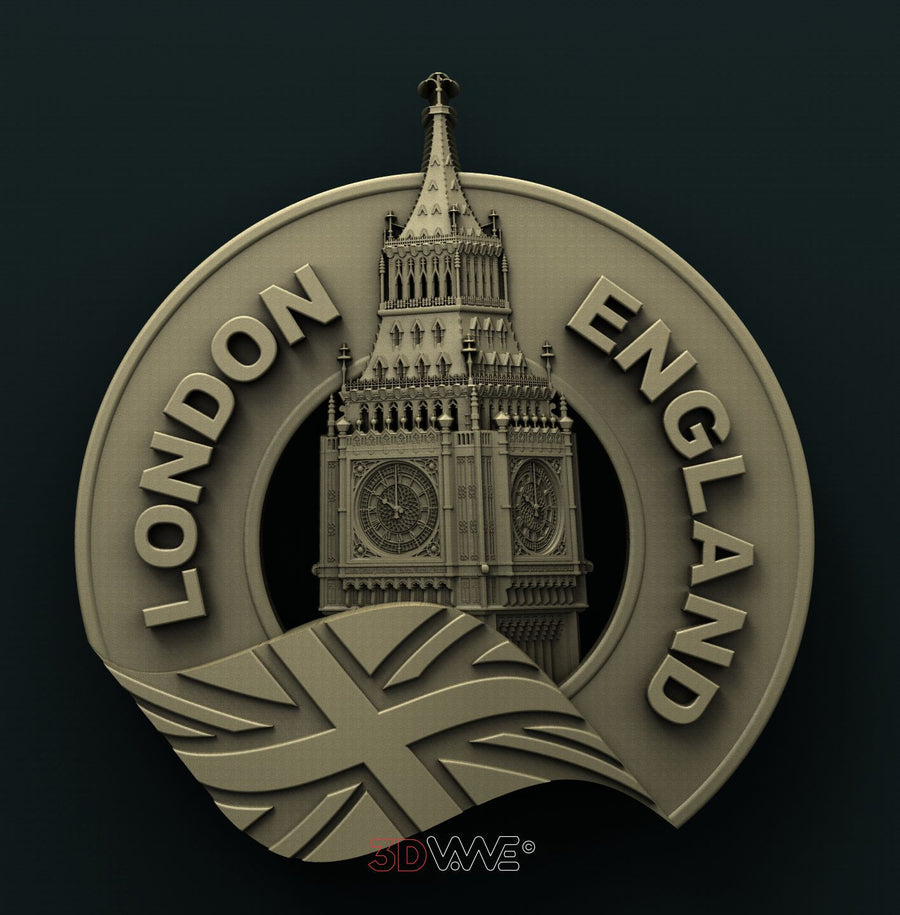 LONDON, UK 3D STL 3DWave