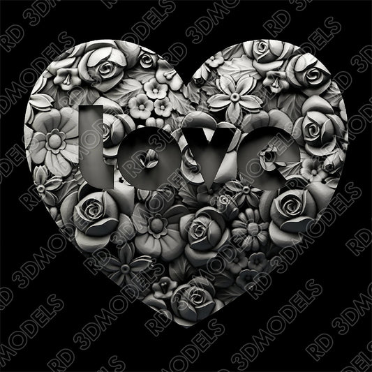 Love 1 3d stl Robert