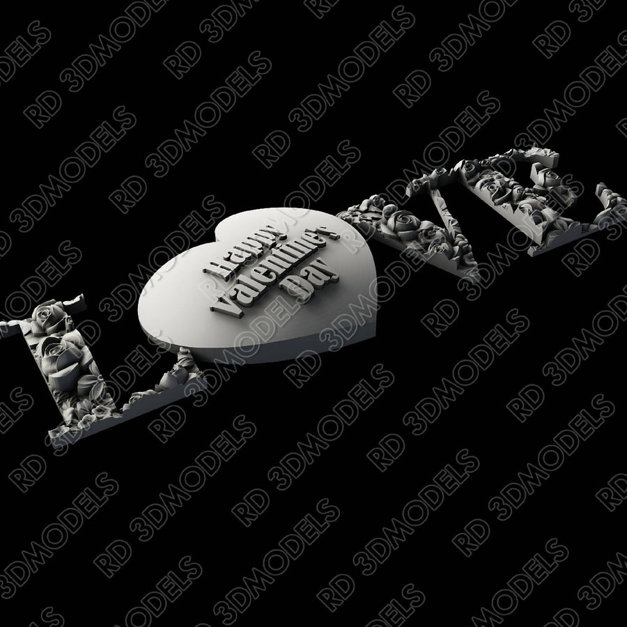 Love 2 3d stl Robert