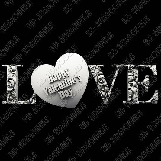 Love 2 3d stl Robert