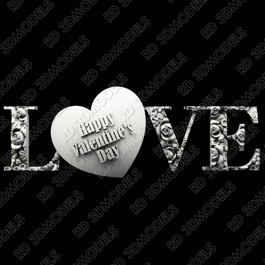 Love 2 3d stl Robert