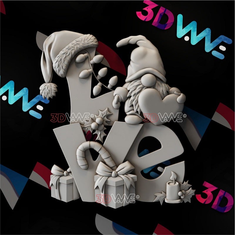LOVE 3d stl 3DWave.us