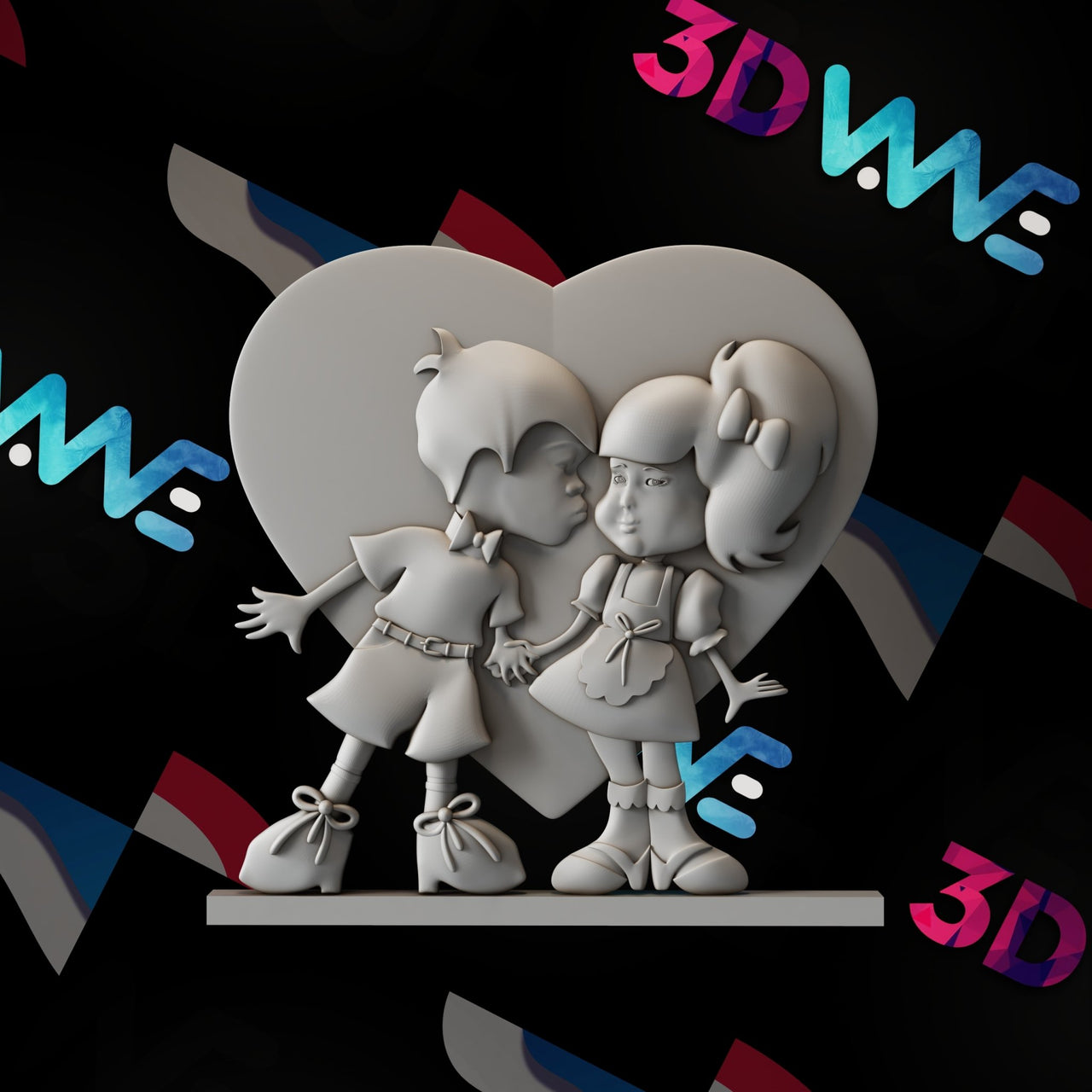 Love 3d stl - 3DWave.us