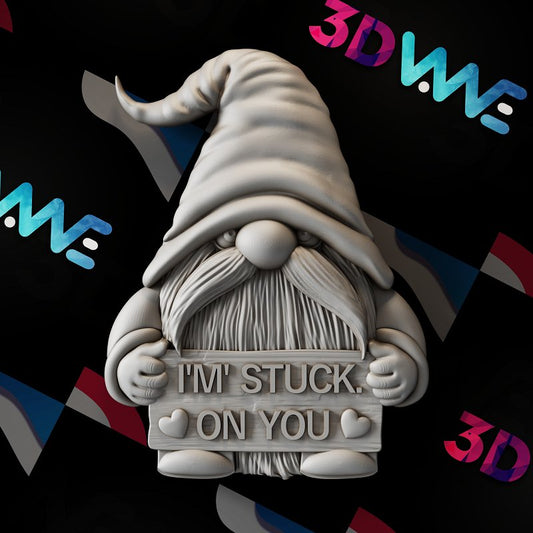 Love Gnome 3d stl - 3DWave.us