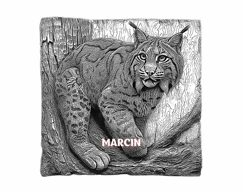 Lynx 3d illusion & laser-ready file - 3DWave.us