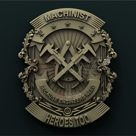 MACHINIST 3D STL 3DWave