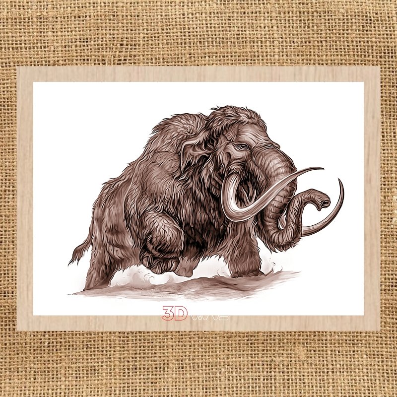 MAMMOTH pyroprinter and laser-ready files 3DWave.us