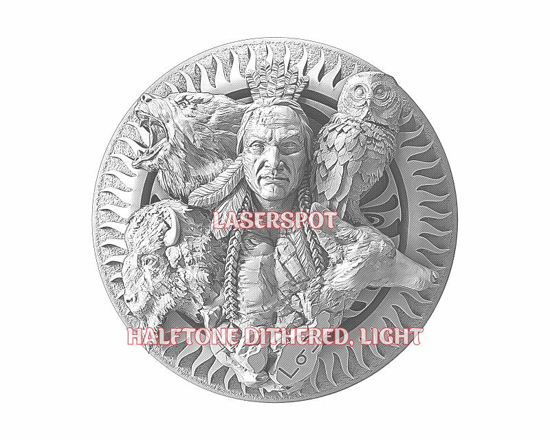 Manitou 3d illusion & laser-ready files - 3DWave.us