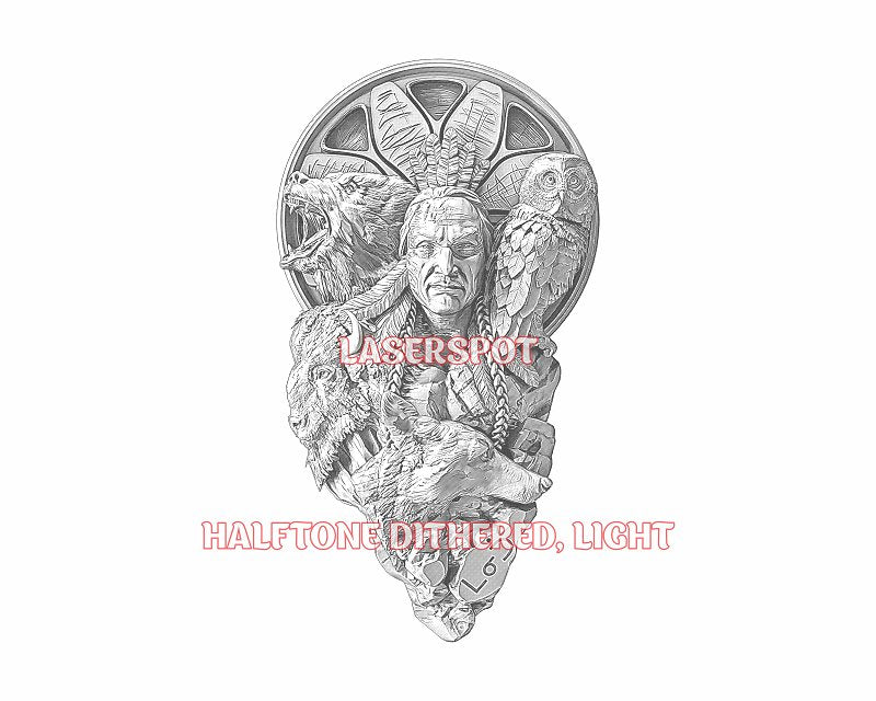 Manitou 3d illusion & laser-ready files - 3DWave.us