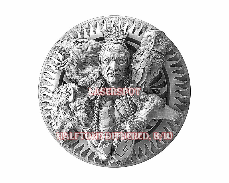 Manitou 3d illusion & laser-ready files - 3DWave.us