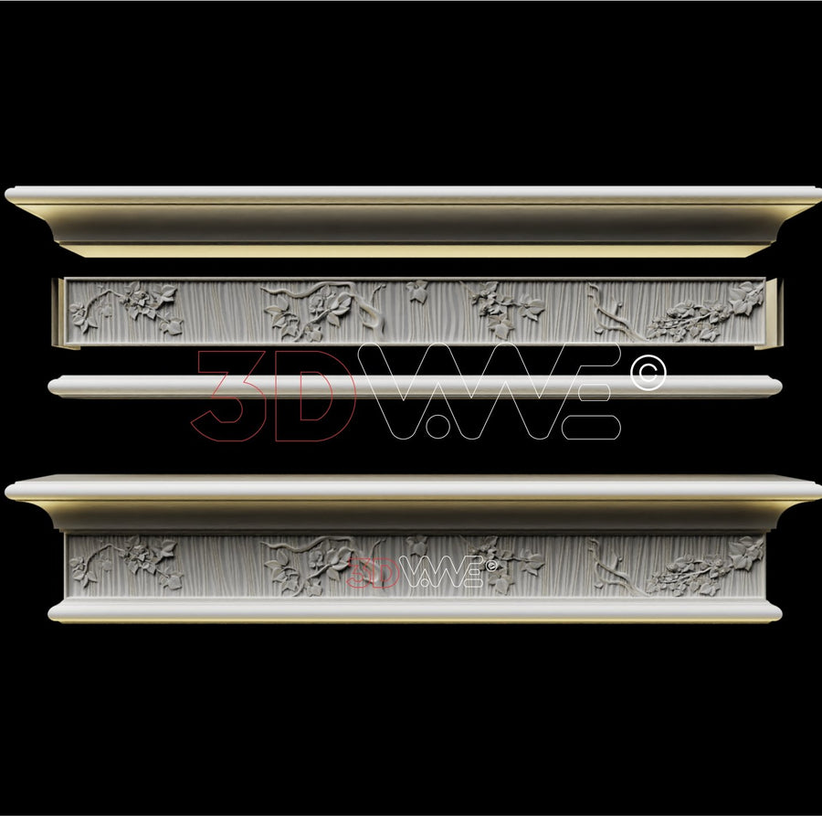 MANTEL 3D STL 3DWave