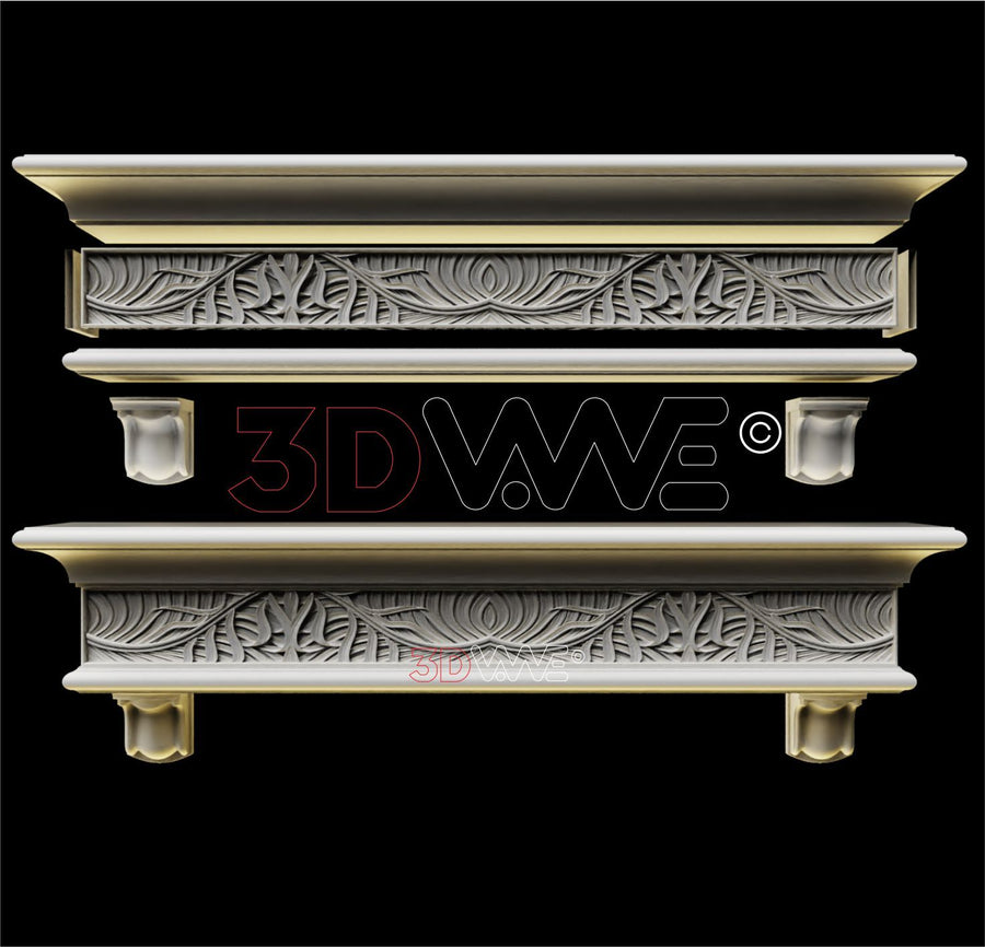 MANTEL 3D STL 3DWave