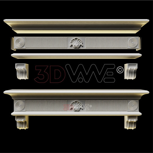 MANTEL 3D STL 3DWave