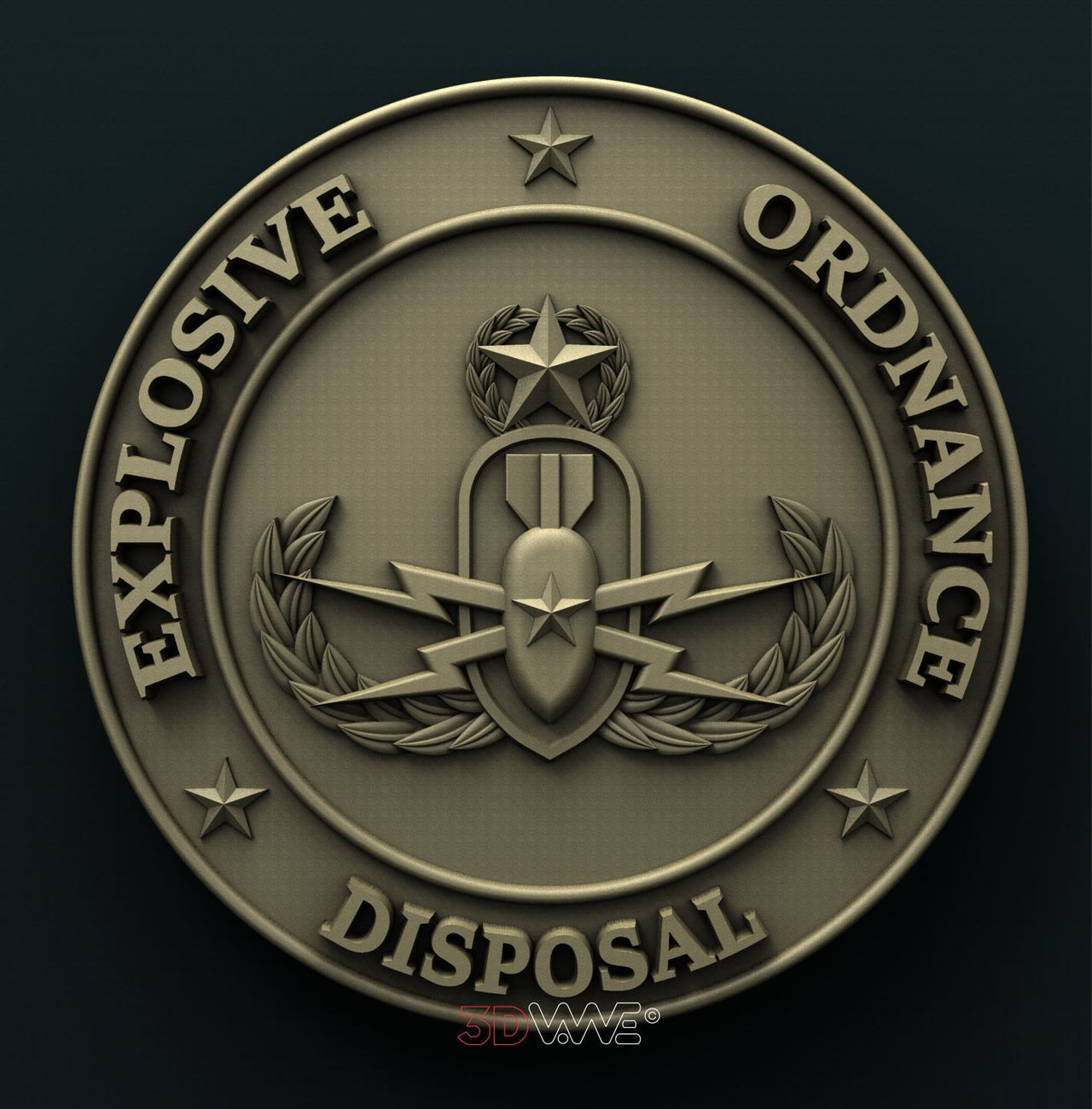 MASTER EXPLOSIVE ORDNANCE DISPOSAL 3D STL 3DWave