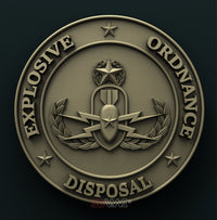 Thumbnail for MASTER EXPLOSIVE ORDNANCE DISPOSAL 3D STL 3DWave