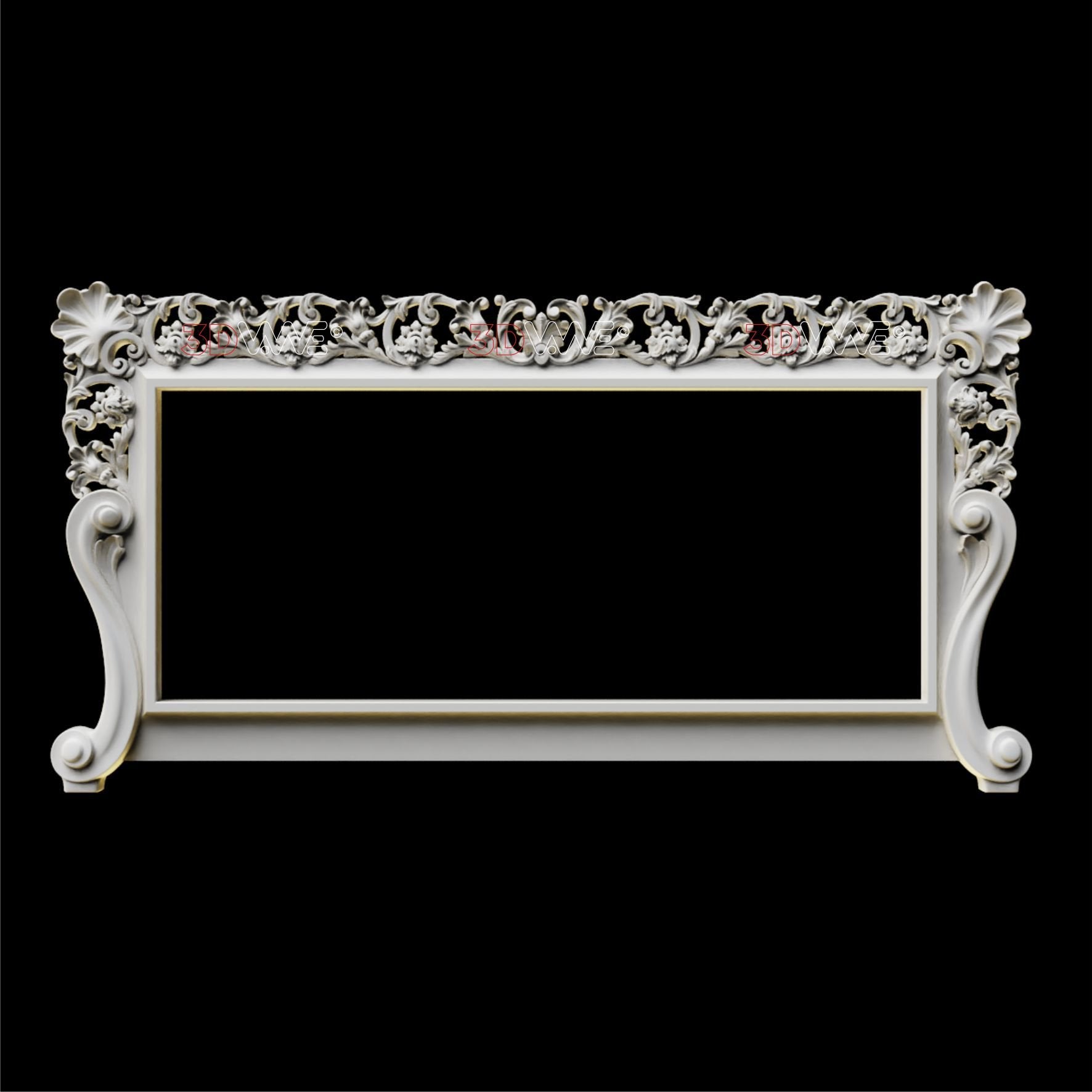 MIRROR FRAME 3D STL 3DWave