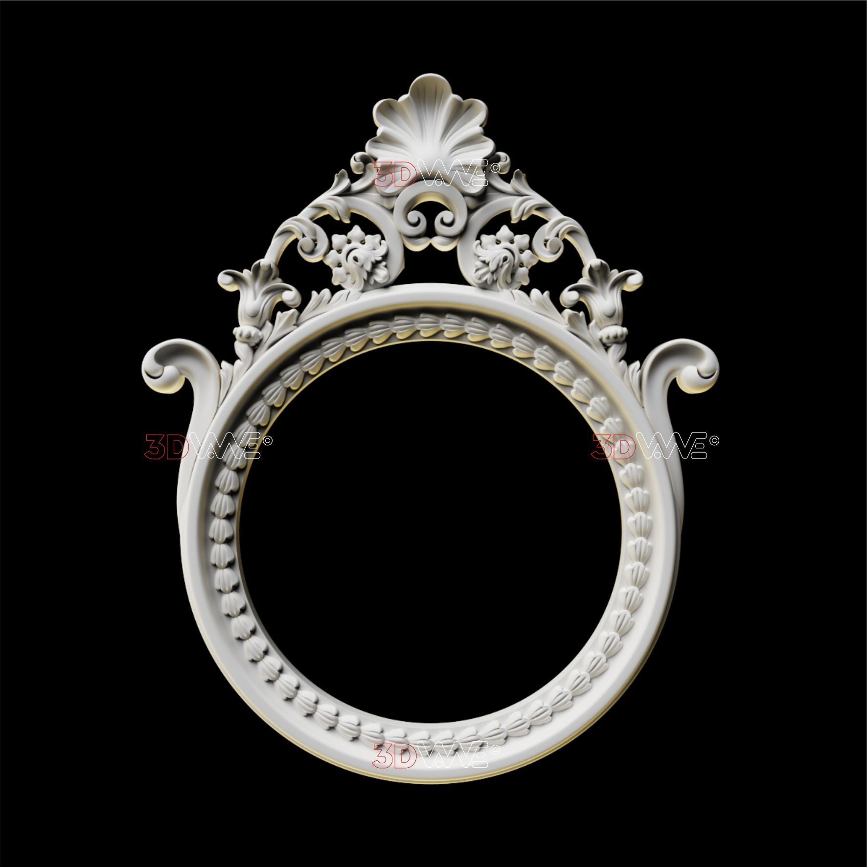 MIRROR FRAME 3D STL 3DWave