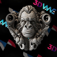 Thumbnail for Monkey 3d stl - 3DWave.us