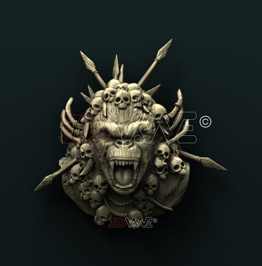 MONKEY KING 3D STL 3DWave