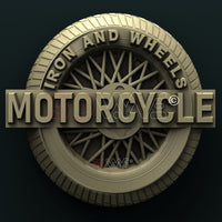 Thumbnail for MOTORCYCLE WHEEL 3D STL 3DWave