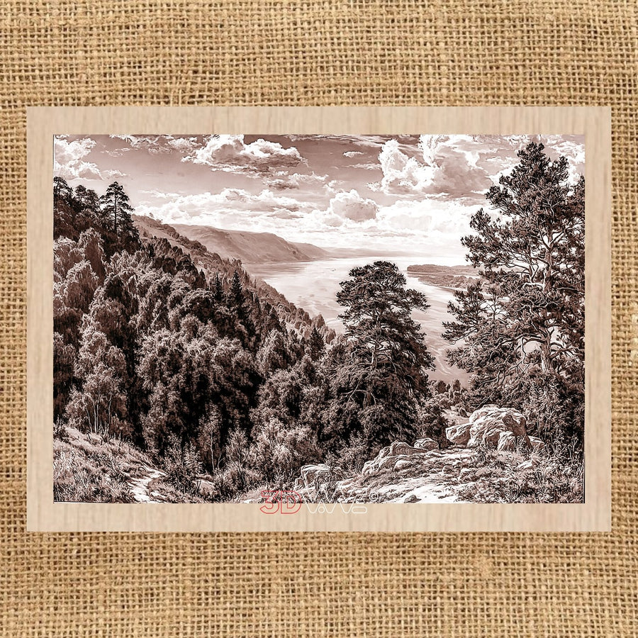 MOUNTAINS pyroprinter & laser-ready files 3DWave.us