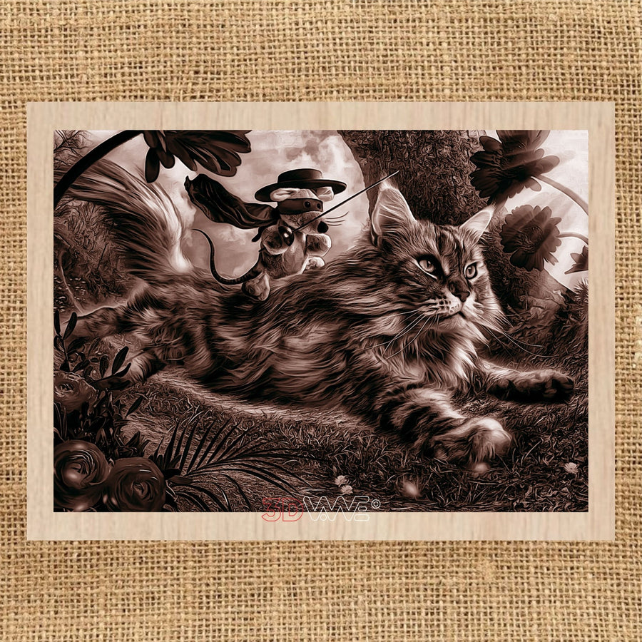 MOUSE RIDER pyroprinter & laser-ready file 3DWave.us