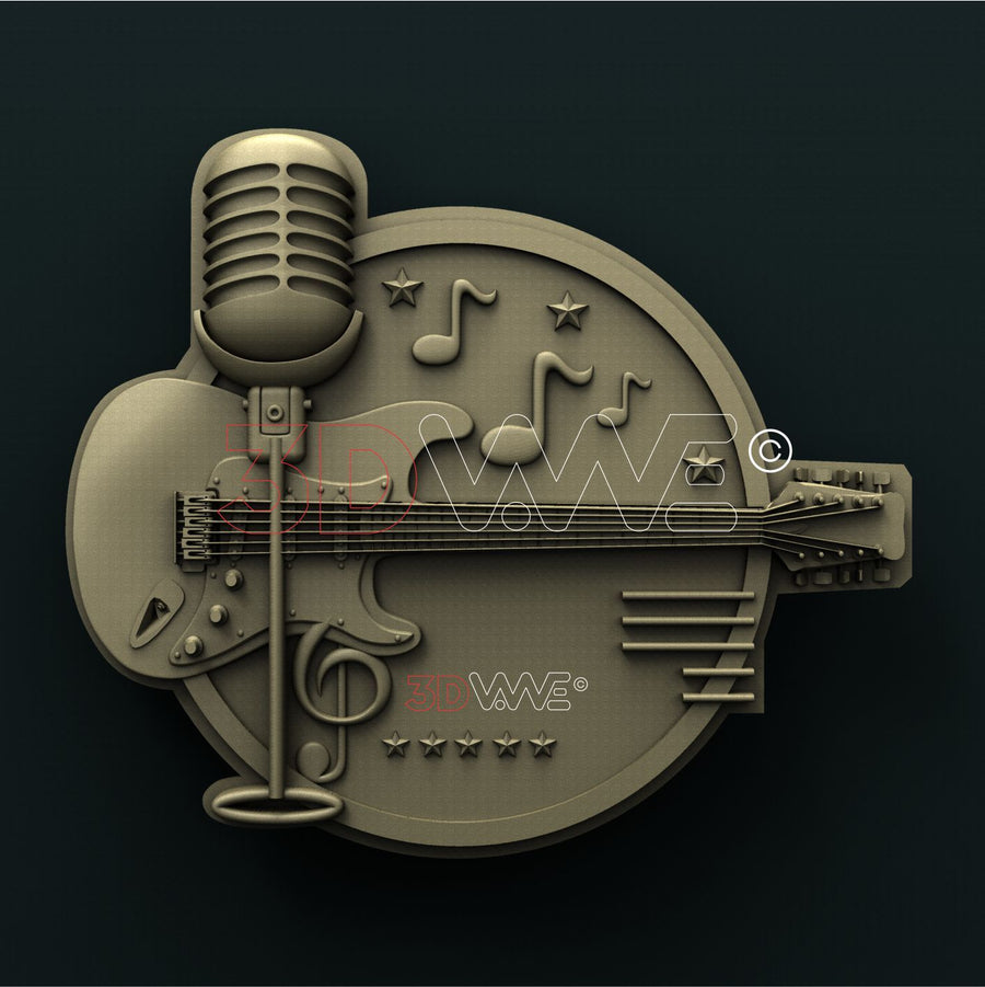 MUSIC 3D STL 3DWave