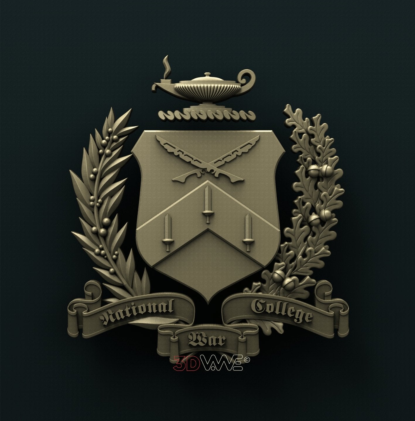 NATIONAL WAR COLLEGE (NWC) 3D STL 3DWave