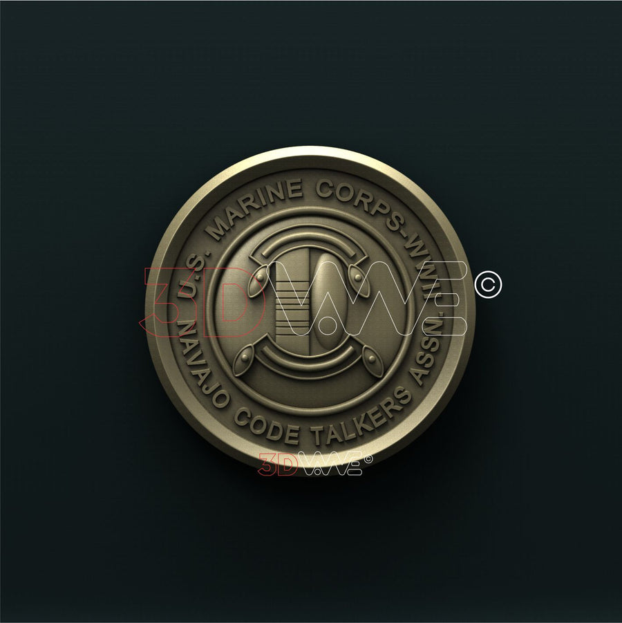 NAVAJO CODE TALKERS, USMC 3D STL 3DWave