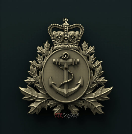 NAVAL OPERATIONS BRANCH, CANADIAN FORCES 3D STL 3DWave