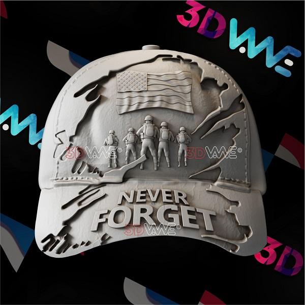 NEVER FORGET 3d stl 3DWave.us