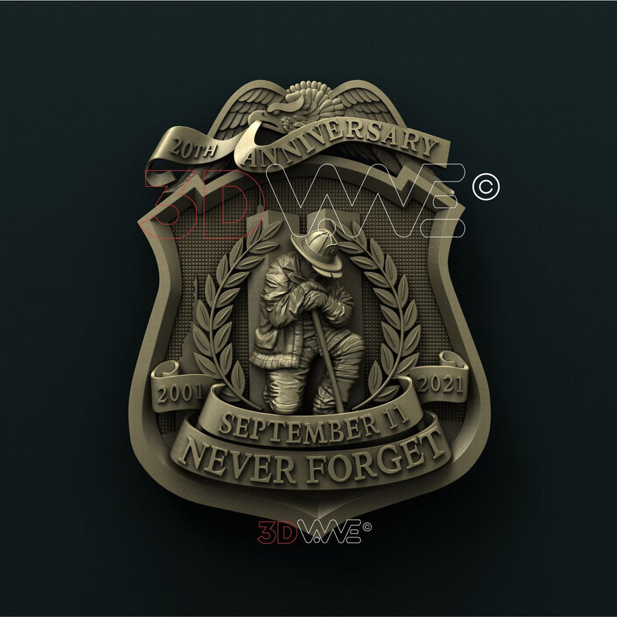 NEVER FORGET 3D STL 3DWave