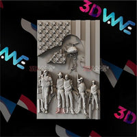 Thumbnail for NEVER FORGET 3d stl 3DWave.us