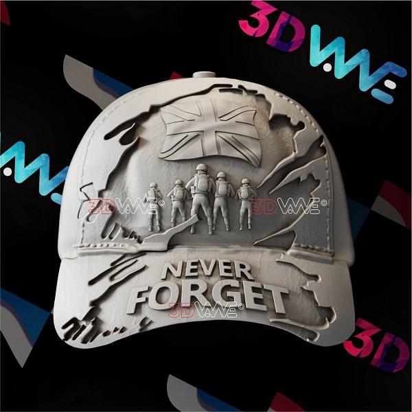 NEVER FORGET 3d stl 3DWave.us