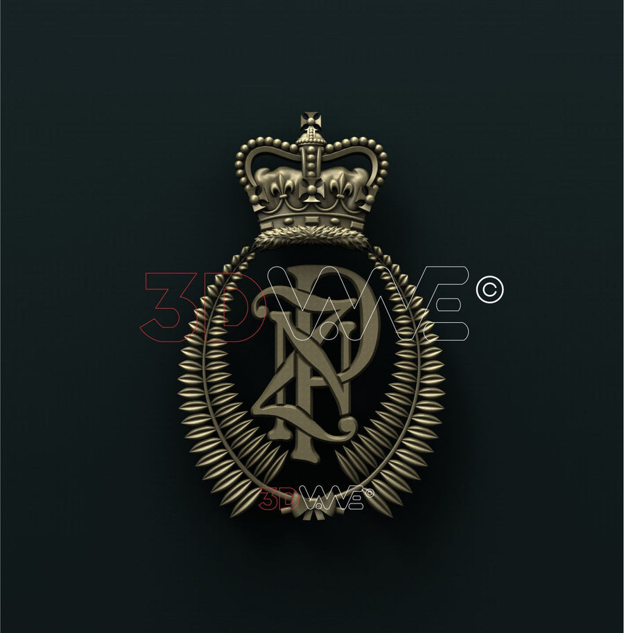 NEW ZEALAND POLICE SIGN 3D STL 3DWave