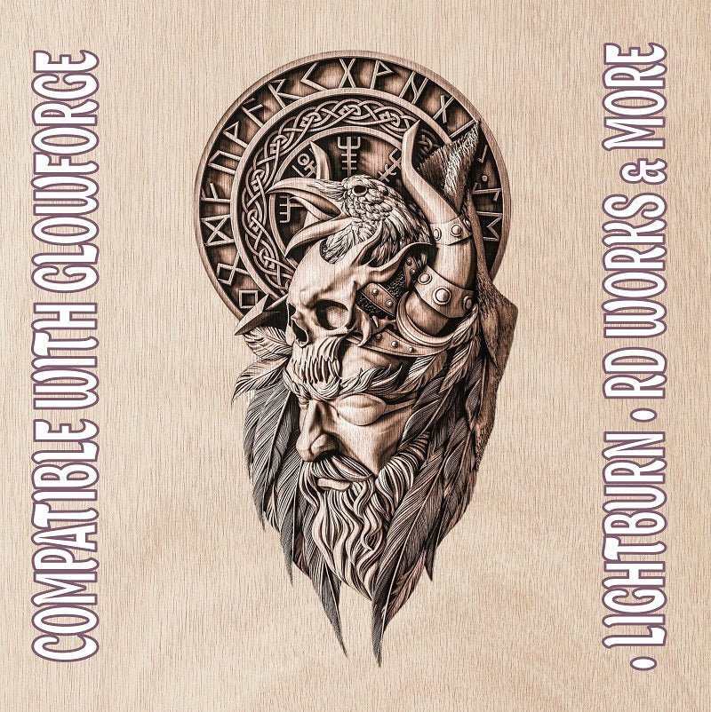 ODIN 3d illusion & laser - ready file 3DWave.us